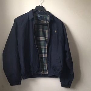 Polo Ralph Lauren Men’s navy Harrington jacket